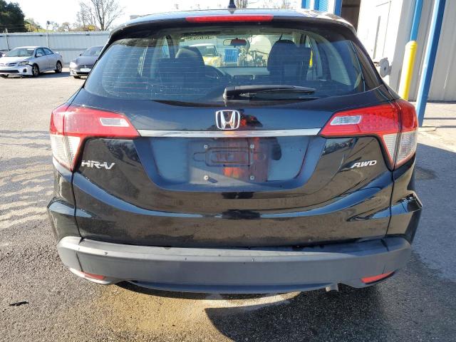 3CZRU6H37KG716321 - 2019 HONDA HR-V LX BLACK photo 6