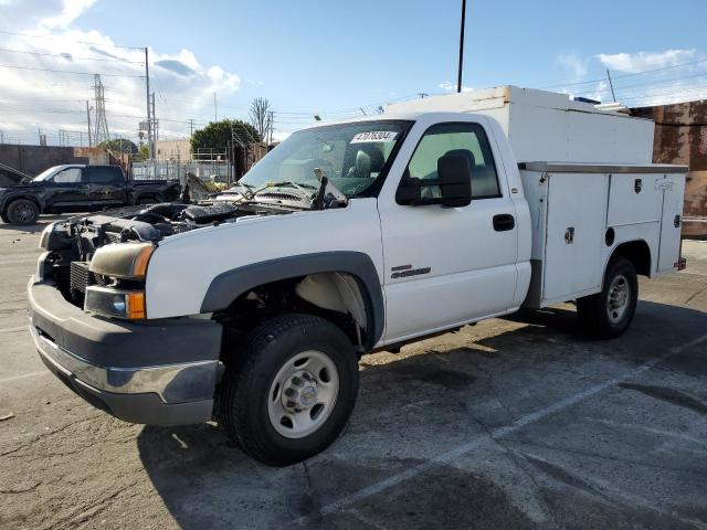 1GBHC24215E229545 - 2005 CHEVROLET SILVERADO C2500 HEAVY DUTY WHITE photo 1