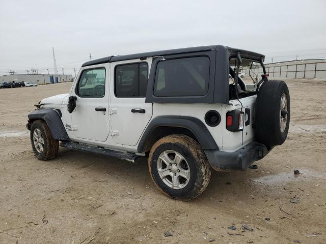 1C4HJXDG1KW603829 - 2019 JEEP WRANGLER U SPORT WHITE photo 2