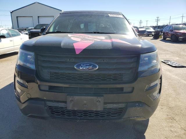 1FM5K8AR1GGC50663 - 2016 FORD EXPLORER POLICE INTERCEPTOR Қара фото 5