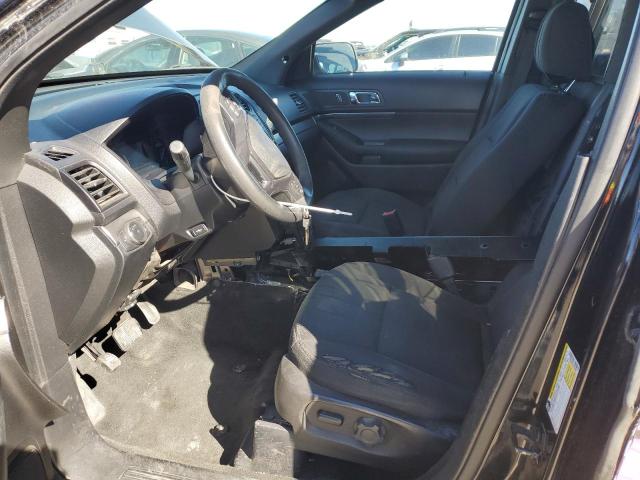 1FM5K8AR1GGC50663 - 2016 FORD EXPLORER POLICE INTERCEPTOR Қара фото 7