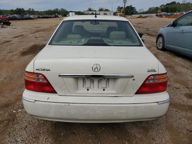 JH4KA96652C012960 - 2002 ACURA 3.5RL WHITE photo 6