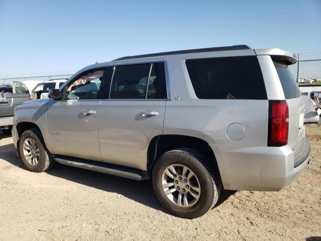 1GNSKBKCXKR312726 - 2019 CHEVROLET TAHOE K1500 LT SILVER photo 2