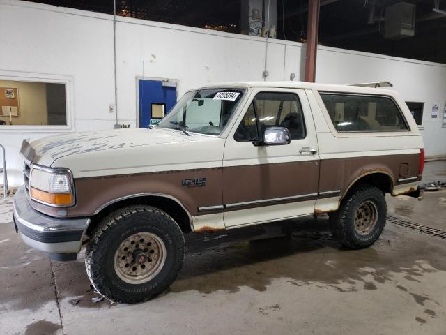 1FMEU15H4NLA65451 - 1992 FORD BRONCO U100 WHITE photo 1