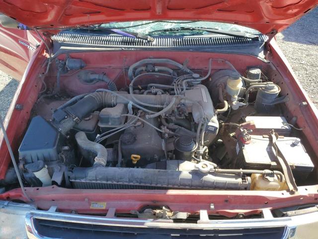 4TANL42NXVZ306165 - 1997 TOYOTA TACOMA RED photo 11