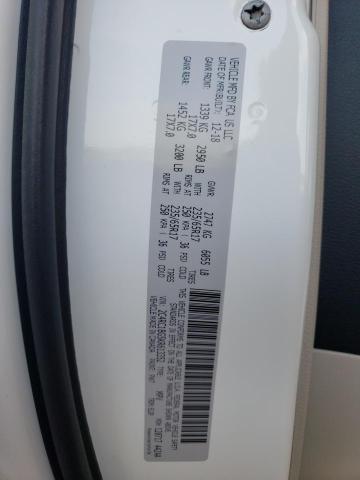 2C4RC1BG5KR613352 - 2019 CHRYSLER PACIFICA TOURING L Սպիտակ լուսանկար 14