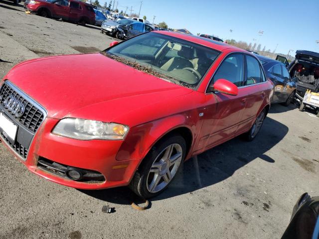 WAUAF78E98A125030 - 2008 AUDI A4 2.0T RED photo 1