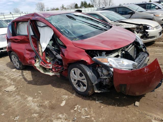 3N1CE2CP6JL352199 - 2018 NISSAN VERSA NOTE S RED photo 4