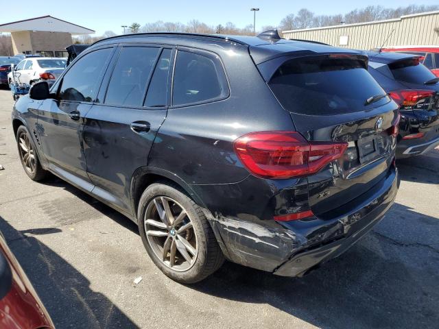 5UXTY9C06M9F71856 - 2021 BMW X3 XDRIVEM40I BLACK photo 2