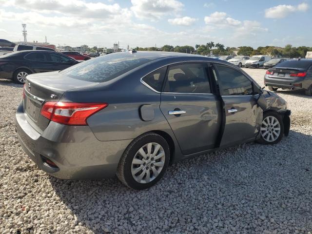 3N1AB7AP3HY269861 - 2017 NISSAN SENTRA S GRAY photo 3