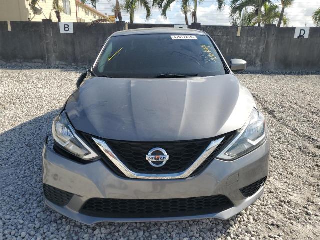 3N1AB7AP3HY269861 - 2017 NISSAN SENTRA S GRAY photo 5