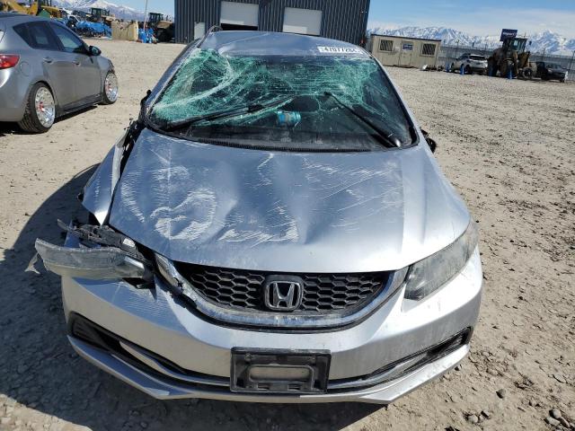 2HGFB2F50DH526795 - 2013 HONDA CIVIC LX SILVER photo 5