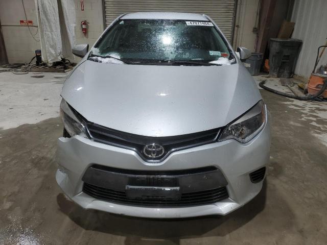 5YFBURHE3GP461758 - 2016 TOYOTA COROLLA L SILVER photo 5