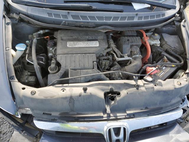 JHMFA36287S024917 - 2007 HONDA CIVIC HYBRID CHARCOAL photo 11