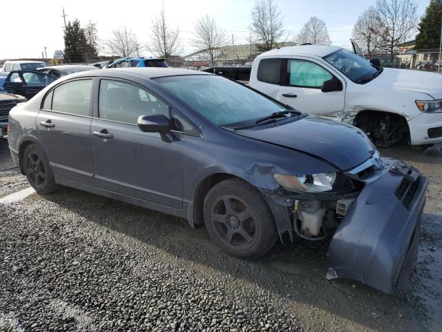 JHMFA36287S024917 - 2007 HONDA CIVIC HYBRID CHARCOAL photo 4