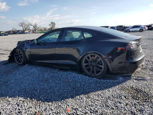 5YJSA1E5XRF538865 - 2024 TESLA MODEL S BLACK photo 2