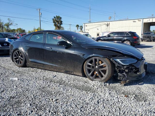 5YJSA1E5XRF538865 - 2024 TESLA MODEL S BLACK photo 4