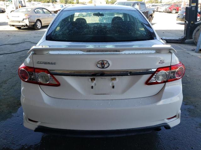 5YFBU4EE3DP217112 - 2013 TOYOTA COROLLA L BASE WHITE photo 6