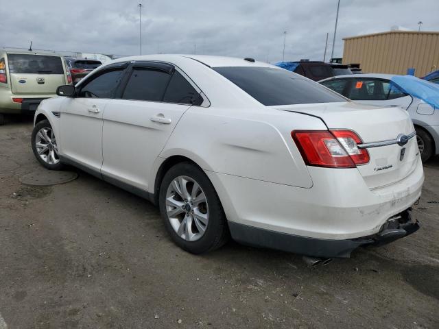 1FAHP2EWXAG132236 - 2010 FORD TAURUS SEL WHITE photo 2