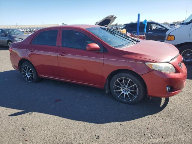 JTDBU4EE9A9098144 - 2010 TOYOTA COROLLA BASE RED photo 4