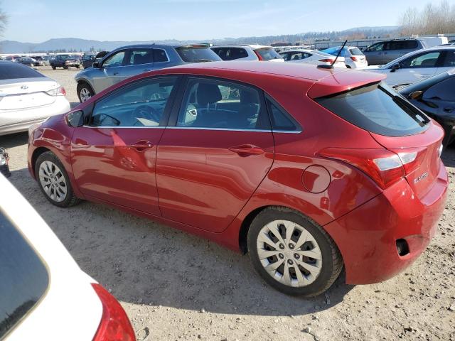 KMHD35LH5HU384445 - 2017 HYUNDAI ELANTRA GT RED photo 2