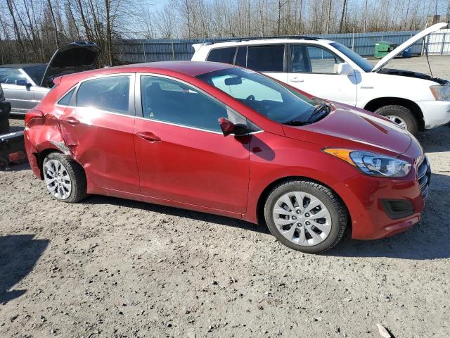 KMHD35LH5HU384445 - 2017 HYUNDAI ELANTRA GT RED photo 4