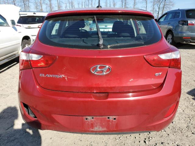 KMHD35LH5HU384445 - 2017 HYUNDAI ELANTRA GT RED photo 6