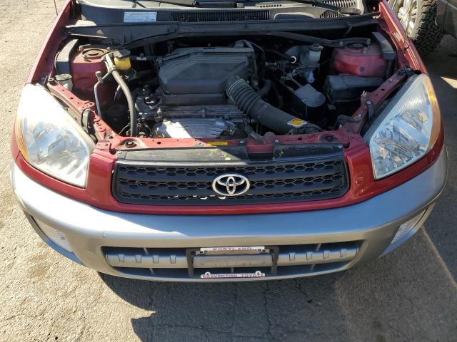 JTEHH20V420176101 - 2002 TOYOTA RAV4 RED photo 11