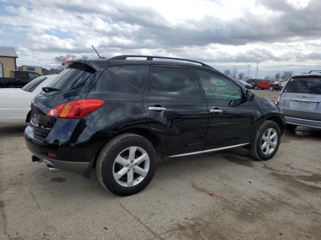 JN8AZ1MW4AW102161 - 2010 NISSAN MURANO S BLACK photo 3