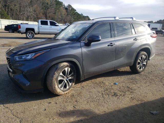 5TDGZRAH1LS019638 - 2020 TOYOTA HIGHLANDER XLE 黑色 照片 1