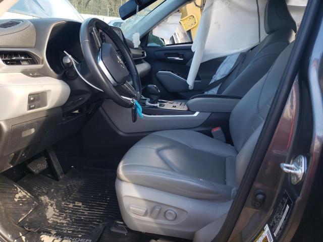 5TDGZRAH1LS019638 - 2020 TOYOTA HIGHLANDER XLE 黑色 照片 7