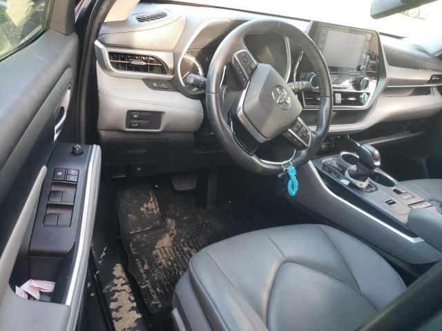 5TDGZRAH1LS019638 - 2020 TOYOTA HIGHLANDER XLE 黑色 照片 8