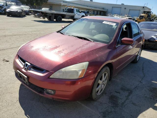 1HGCM66865A063978 - 2005 HONDA ACCORD EX BURGUNDY photo 1