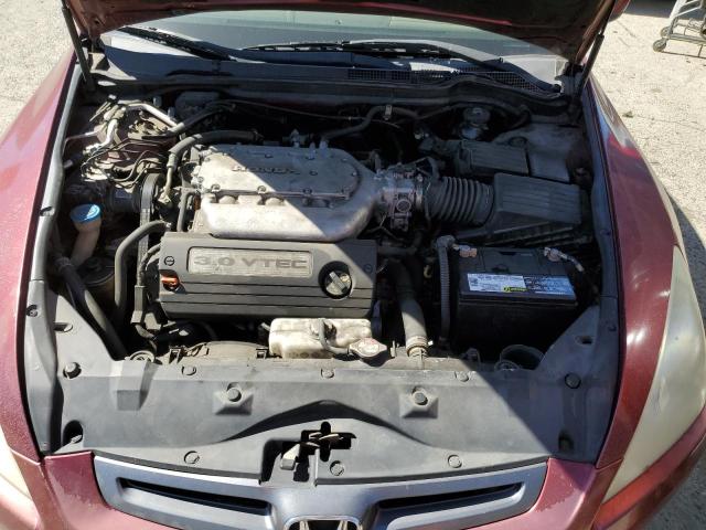 1HGCM66865A063978 - 2005 HONDA ACCORD EX BURGUNDY photo 11