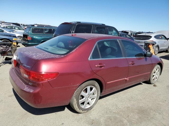 1HGCM66865A063978 - 2005 HONDA ACCORD EX BURGUNDY photo 3