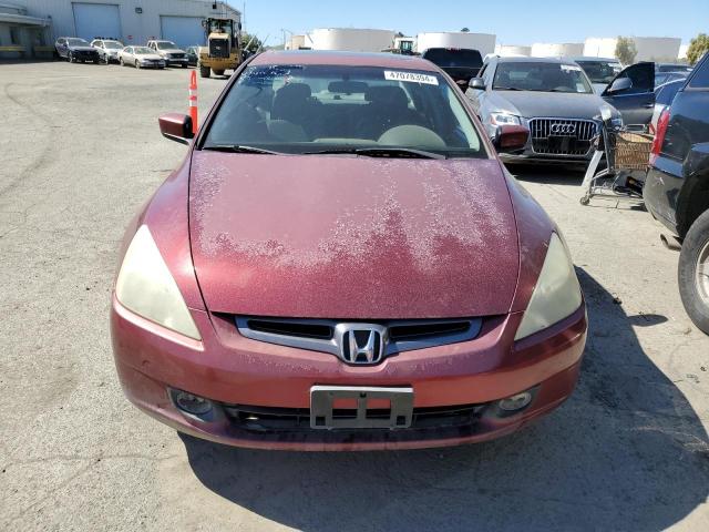 1HGCM66865A063978 - 2005 HONDA ACCORD EX BURGUNDY photo 5