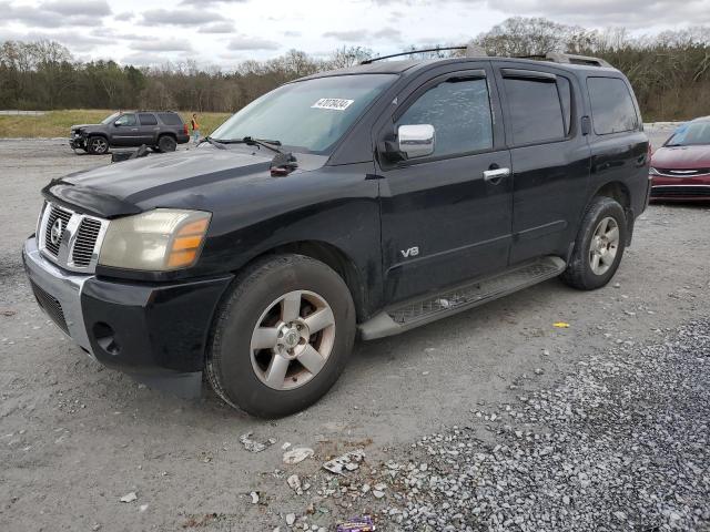 5N1AA08A46N734260 - 2006 NISSAN ARMADA SE BLACK photo 1