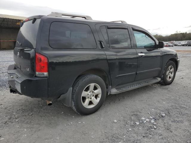 5N1AA08A46N734260 - 2006 NISSAN ARMADA SE BLACK photo 3