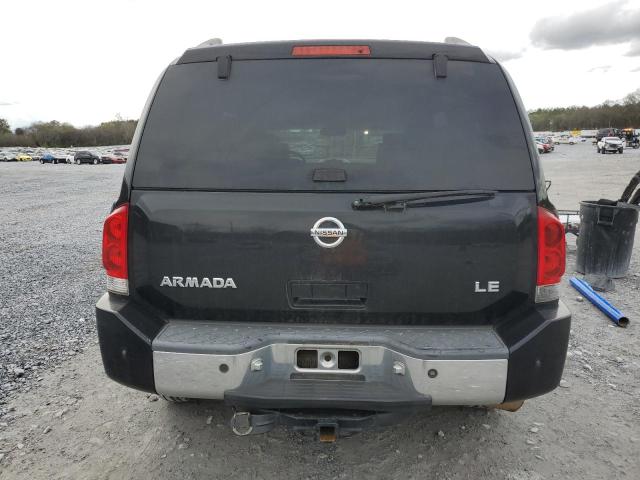 5N1AA08A46N734260 - 2006 NISSAN ARMADA SE BLACK photo 6