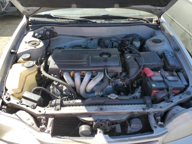 1NXBR12E8YZ383103 - 2000 TOYOTA COROLLA VE SILVER photo 11