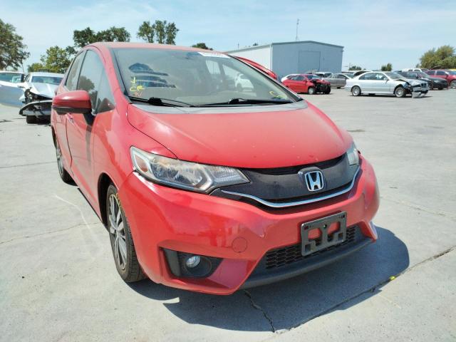 JHMGK5H72GX027465 - 2016 HONDA FIT EX RED photo 1