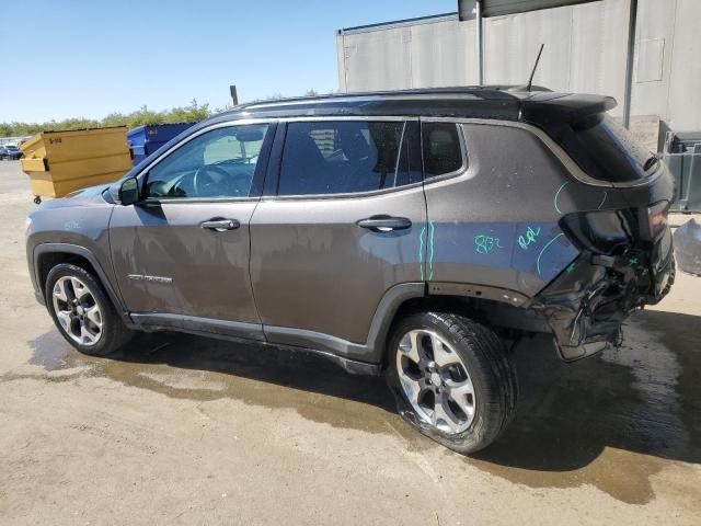 3C4NJCCB0KT742924 - 2019 JEEP COMPASS LIMITED GRAY photo 2