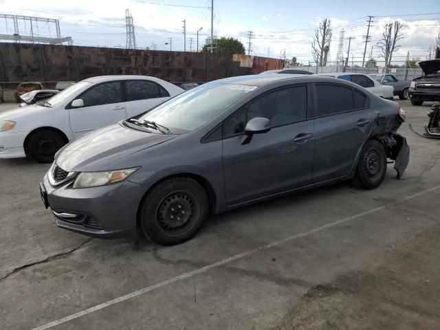 19XFB2F59DE268352 - 2013 HONDA CIVIC LX GRAY photo 1