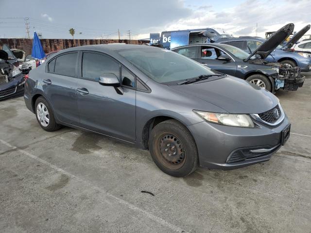 19XFB2F59DE268352 - 2013 HONDA CIVIC LX GRAY photo 4