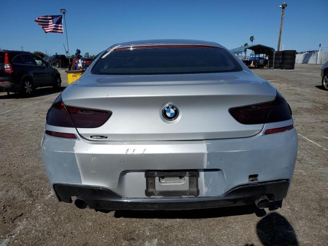 WBA6A0C57FD318551 - 2015 BMW 640 I GRAN COUPE SILVER photo 6