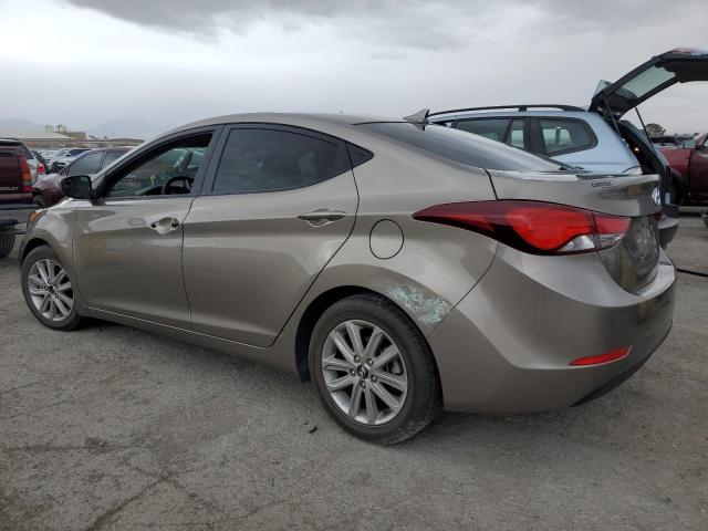 5NPDH4AE7FH582766 - 2015 HYUNDAI ELANTRA SE TAN photo 2