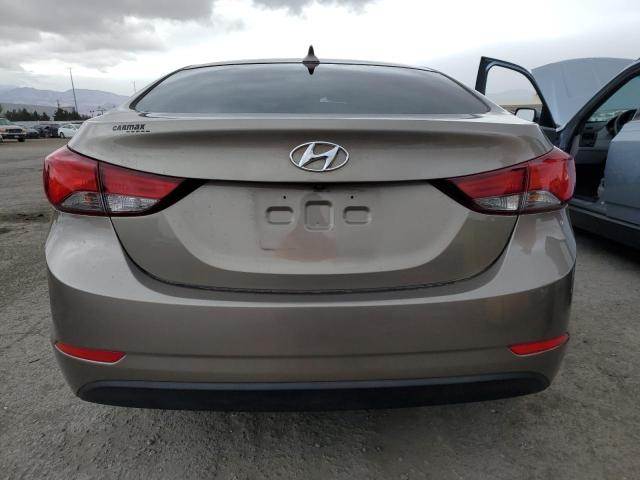 5NPDH4AE7FH582766 - 2015 HYUNDAI ELANTRA SE TAN photo 6