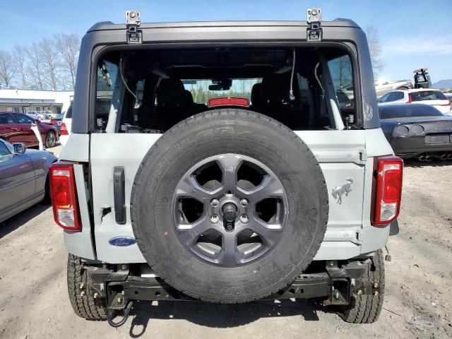 1FMDE5BH3PLA86783 - 2023 FORD BRONCO BASE GRAY photo 6