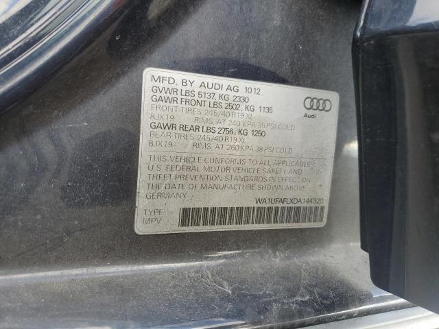 WA1UFAFLXDA144320 - 2013 AUDI A4 ALLROAD PREMIUM PLUS CHARCOAL photo 13