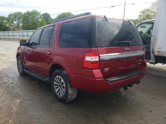 1FMJU1HT7HEA04621 - 2017 FORD EXPEDITION XLT RED photo 2